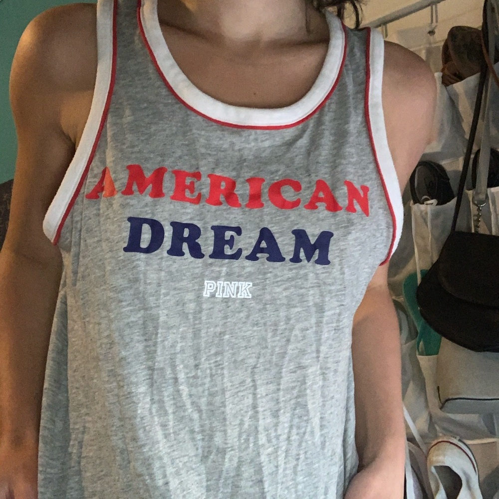 PINK sleep tank top